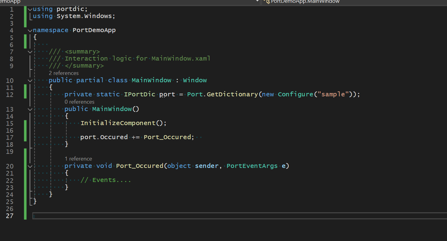 Start Project WPF